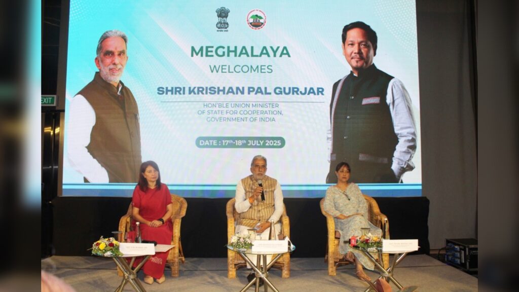 Union MoS Krishan Pal Gurjar Praises Meghalaya Progress and Urges Khasi Hills to Become Development Model