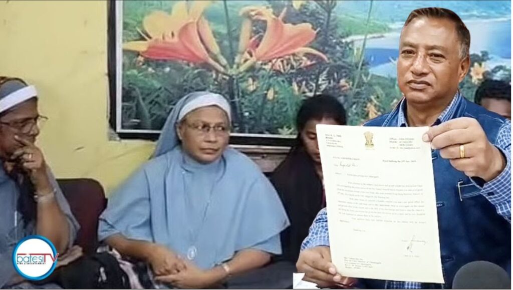 Ba shah kem khlem nongrim ki Sister ka Balang Catholic, thoh u Bah AL Hek sha u CM Chhattisgarh