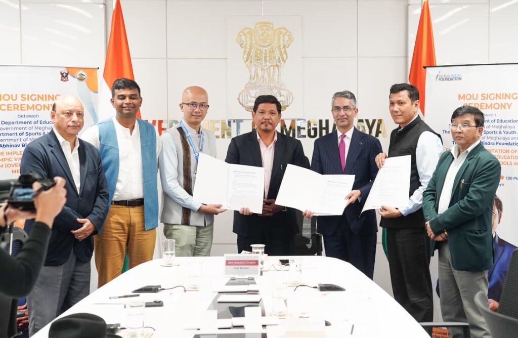 Meghalaya Signs MoU with Abhinav Bindra Foundation to Implement Olympic Values Education Programme