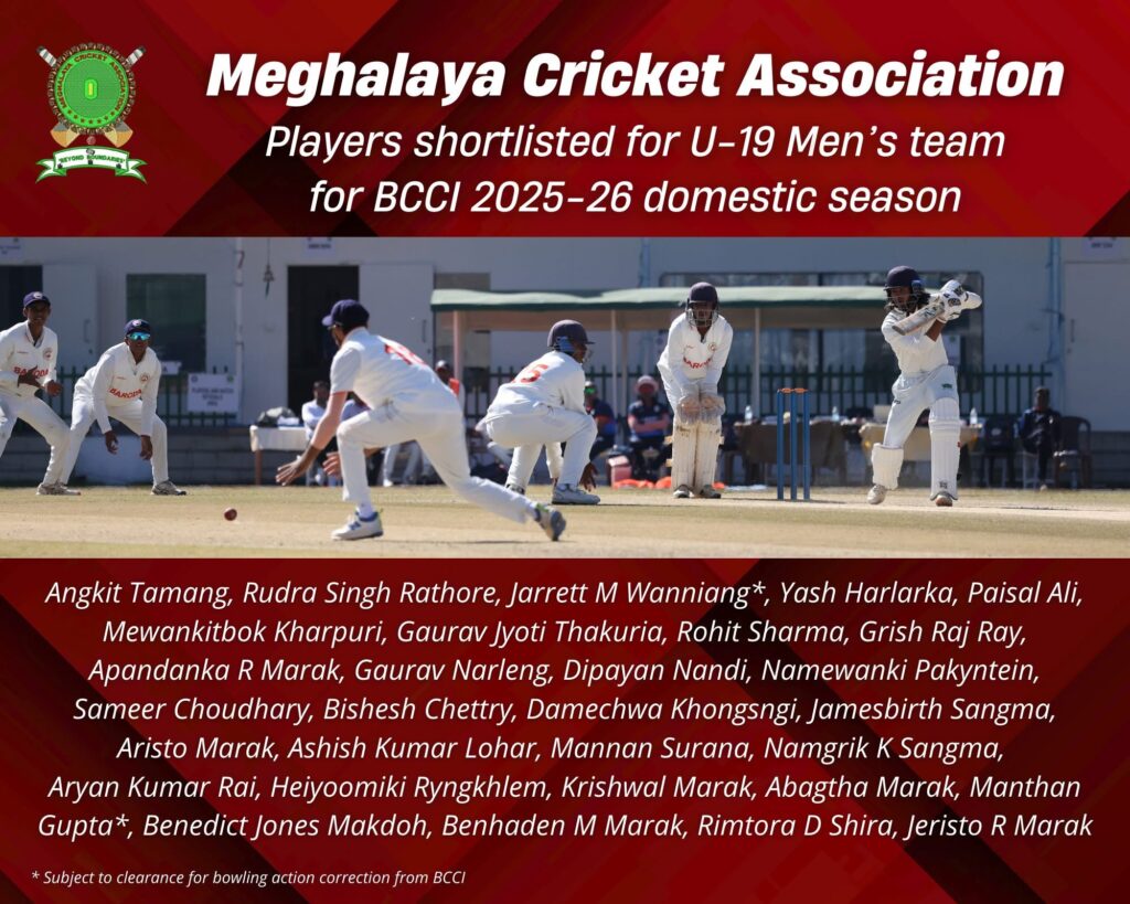30 players shortlisted for MCA’s U-19 Men’s team