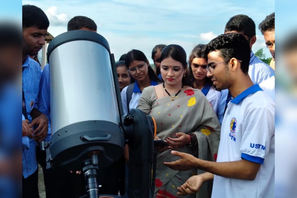 National Space Day 2025: ISRO-GU RAC-S Director Joins USTM in Celebrating India’s Space Journey