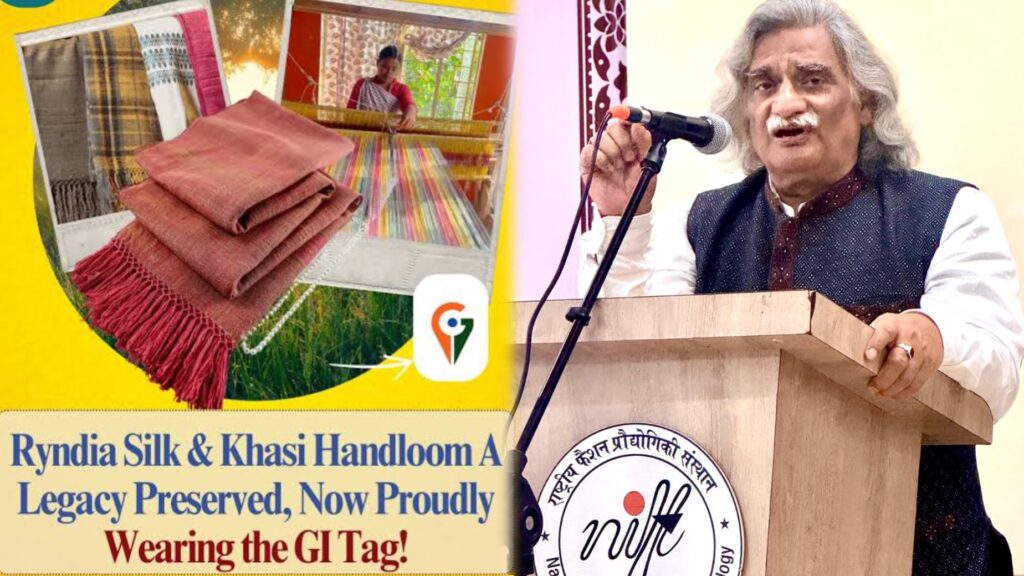 NIFT Shillong kicks off Handloom Week celebration with expert session by GI Man of India, Dr. Rajani Kant