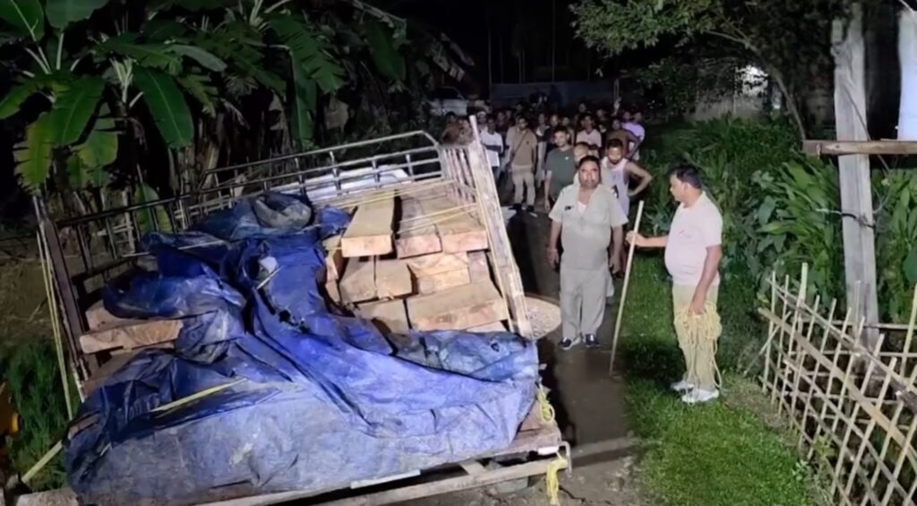 Kthong ki nongtrei ka Forest ha khappud Assam-Meghalaya, leit phet u nongñiah, kurup ïa ki dieng Sal