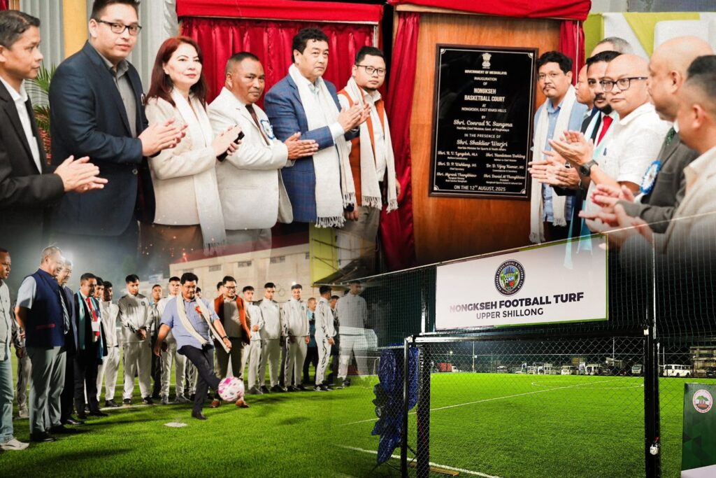 CM Inaugurates Three Community Projects in Nongkseh