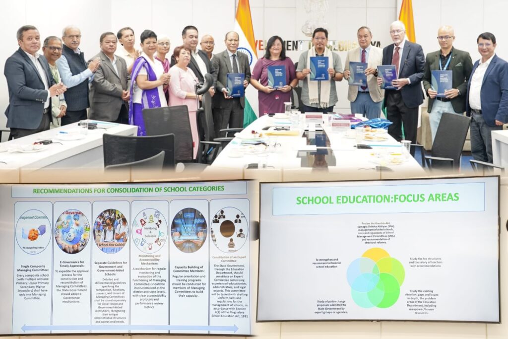 Meghalaya State Education Commission submits report to the Government