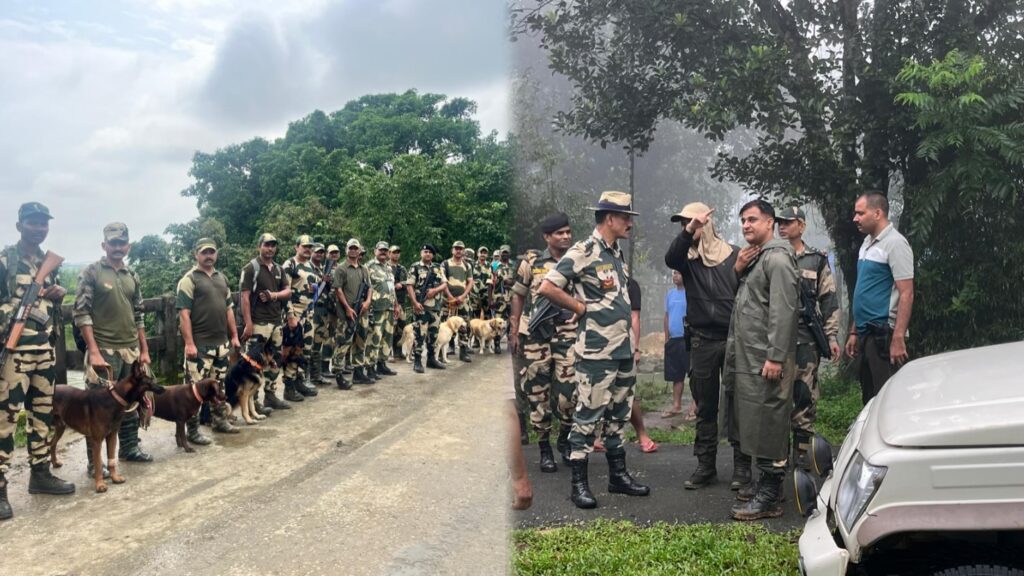 Thwet ki Pulit bad BSF ïa ki runar Bangladeshi ba lait phet kiba pyntriem ha Rangdongai