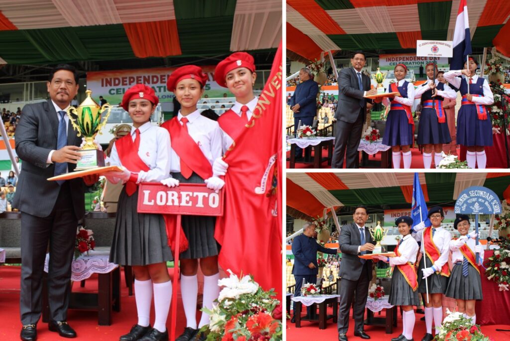 Sam khusnam u Myntri Rangbah sha ki kynhun bapher bapher ha ka jingrakhe Independence Day ha Shillong