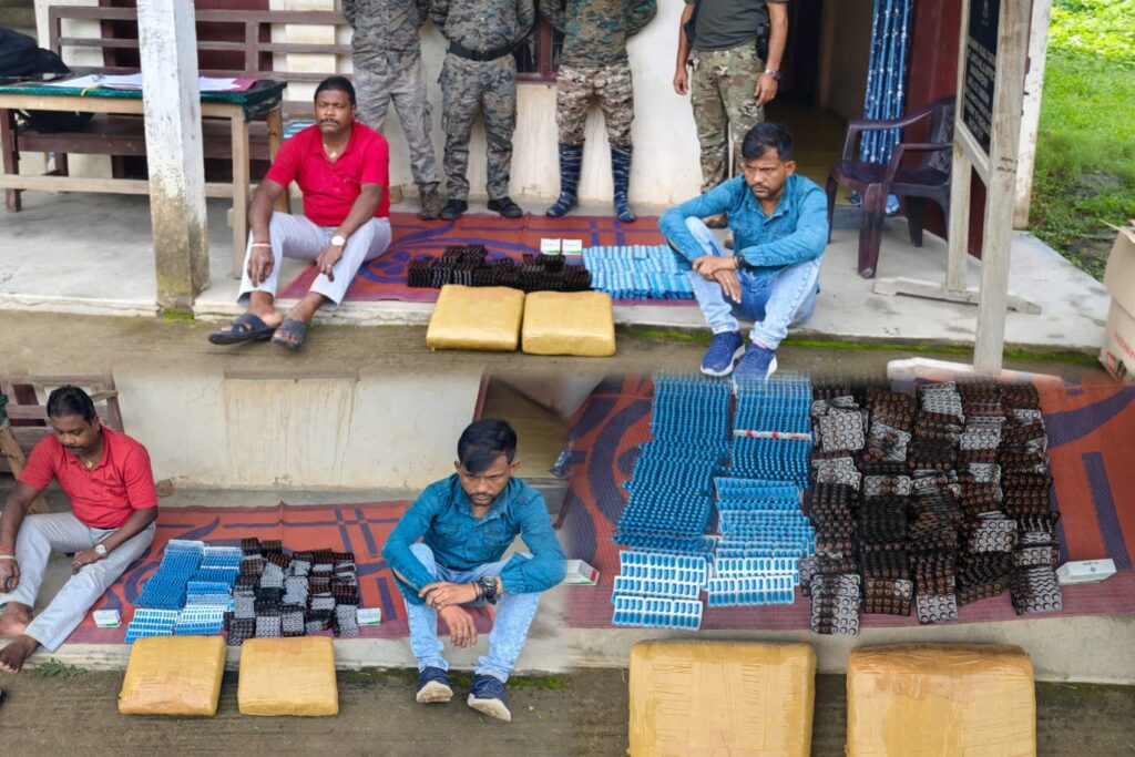 Kurup ka ANTF EJH haduh 10.35 kilo u Ganja bad ki dawai kuli beaiñ, shah kem ar ngut