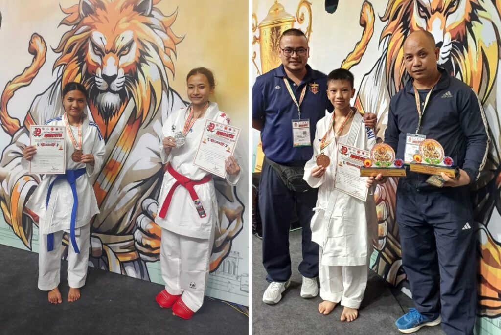 35 Meghalaya karatekas win medals at Independence Cup in New Delhi