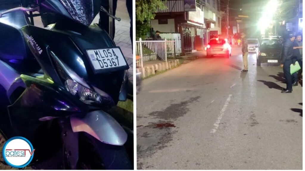 ïap u rangbah naba shah tynrah da ka Scooty katba dang ïaid lynti, mynsaw u nongniah Scooty