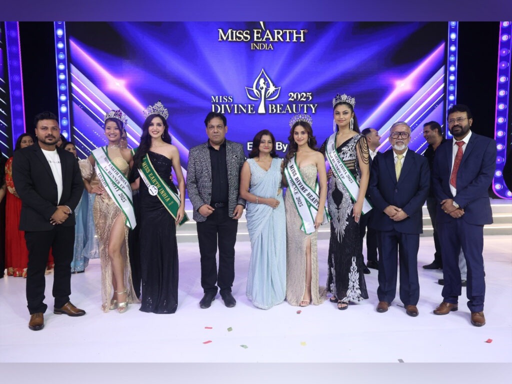 Bahun Nongrum, reigning Miss Meghalaya crowned 1st Runner-Up at Miss Earth India 2025