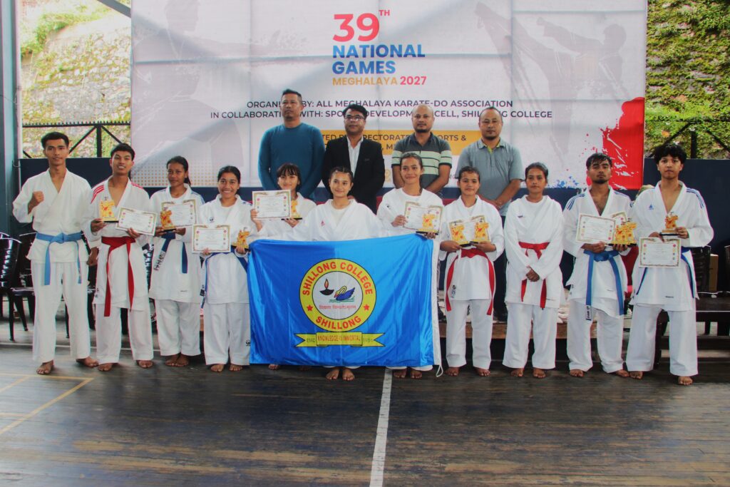 Shillong College karatekas sweep all categories at AMKA’s 12th Inter-College Karate Tournament 2025