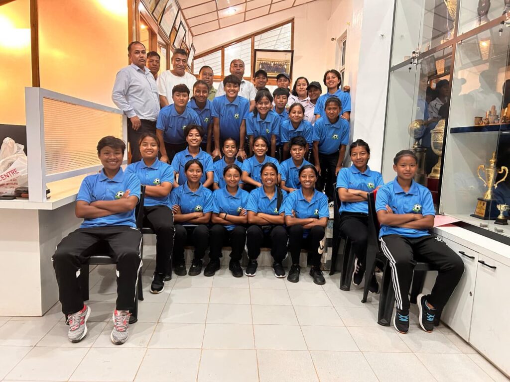 Meghalaya team departs for Senior Women’s National Football C’ship 2025-26