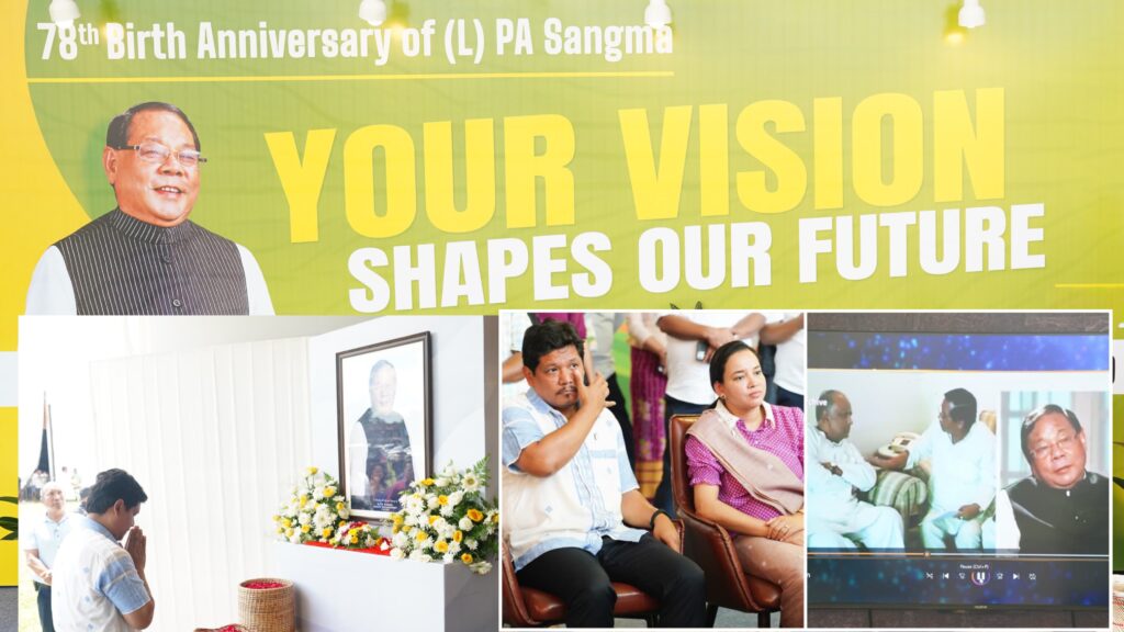 NPP Celebrates Late P.A. Sangma’s 78th Birth Anniversary on 13th Foundation Day