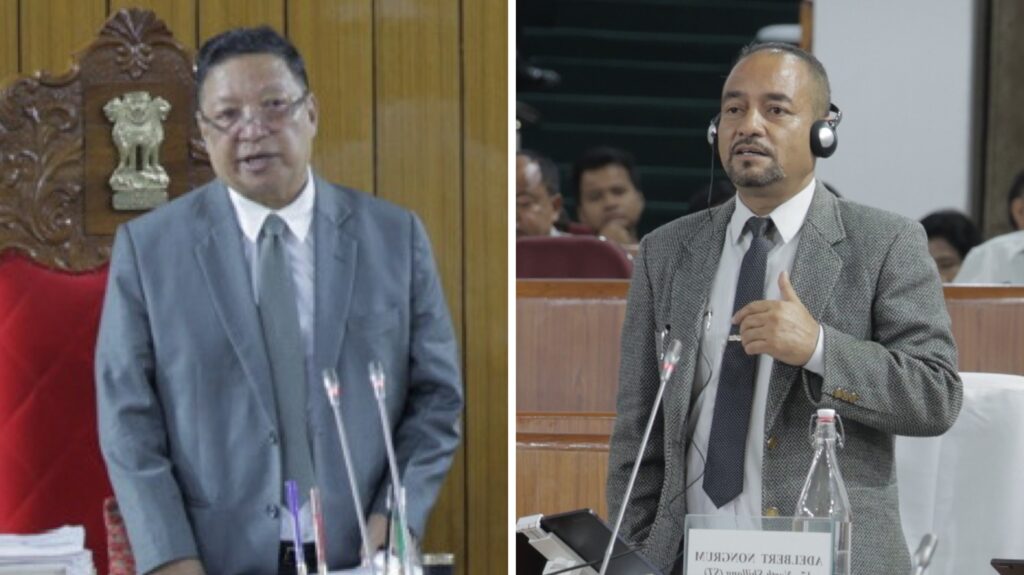 Ngam lah ban pdiang ïa ka shithi sospon namarba la shu thoh beit Bah Adelbert Nongrum, Jaïaw: Speaker