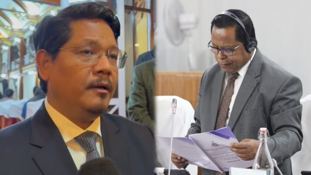 Pynksan u Conrad Sangma ba dang pynneh ïa u Marcuise Marak ha ka kynhun Myntri 