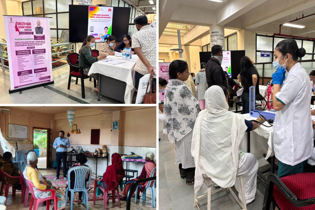 Mega Health Camp and awareness programmes under Swasth Nari Sashakt Parivar Abhiyaan
