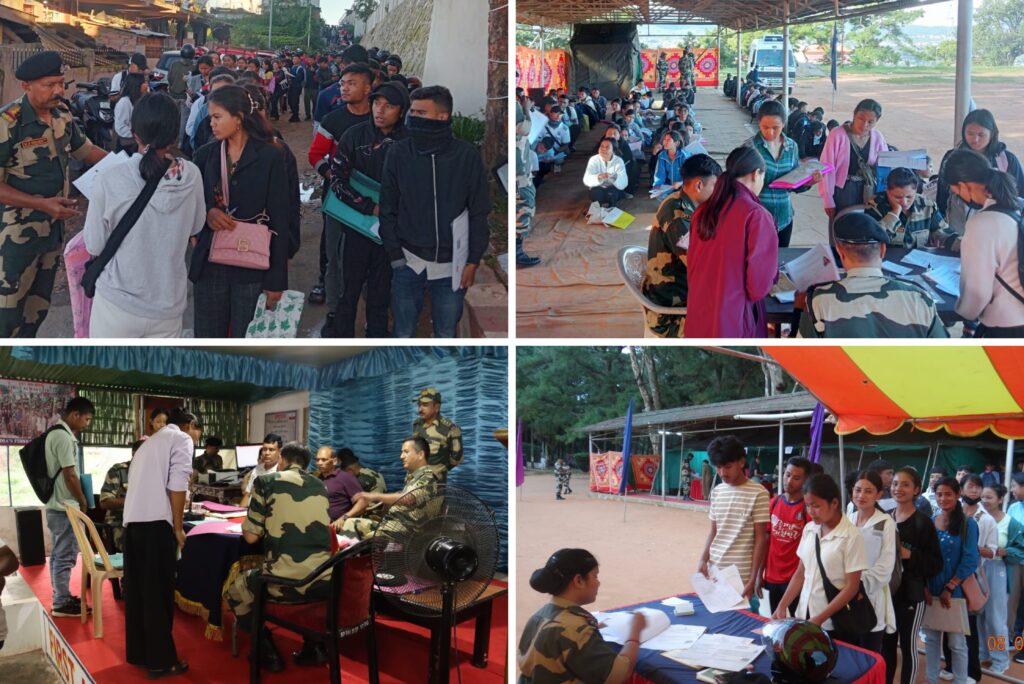 BSF MEGHALAYA LAUNCHES SPECIAL RECRUITMENT DRIVE FOR THE STATE’S YOUTH