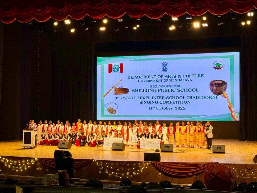 3rd State Level Inter-School Traditional Singing Competition at Lariti
