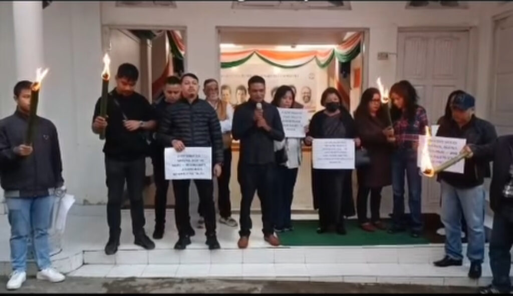 Kynnoh ka Congress ba phiel ka polisi treikam ka Sorkar ban ïada na ki kam bymman