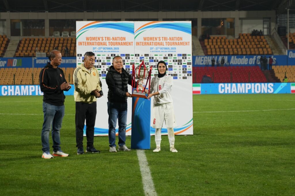 Shillong’s International Football Momentum Continues as Iran Defeats Nepal to win Tri-Nation Tournament