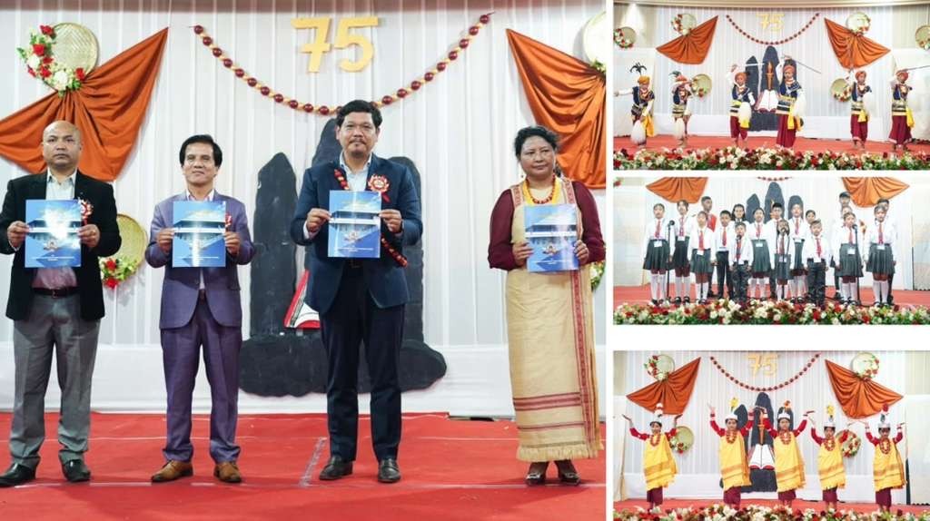 CM Graces Platinum Jubilee Celebration of Nongkrem Government Upper Primary School