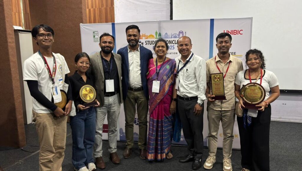 MLCU Students Shine at the Student Conclave India 2025, Goa University