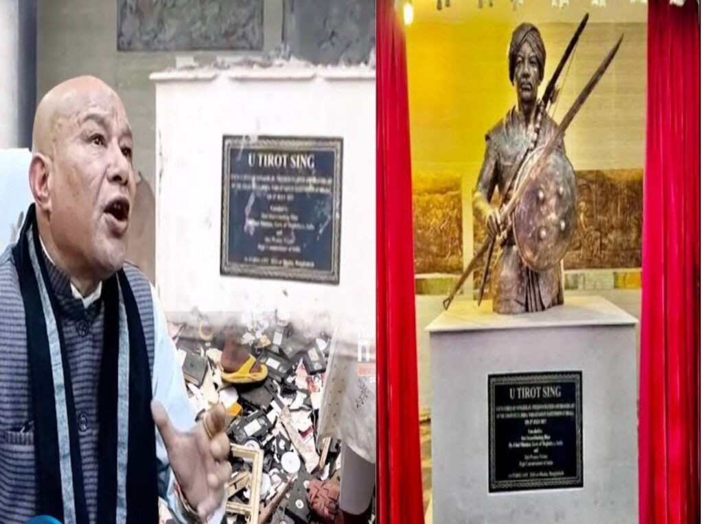 Yn tei biang ka Sorkar Meghalaya ïa u dur mot ba shi rynieng u Tirot Sing ha Dhaka