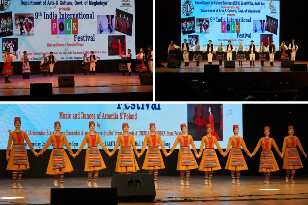 9th India International Folk Festival Showcases Global Harmony Through Music and Dance in Shillong