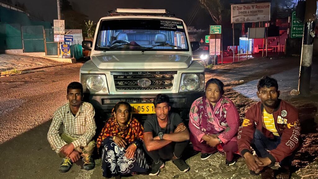 Five Bangladeshi Nationals Arrested at ISBT, Mawlai Mawiong