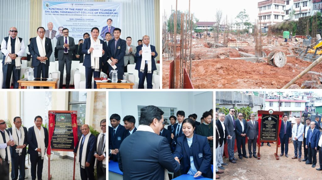First Academic Session of Shillong Government College of Engineering Begins Classes