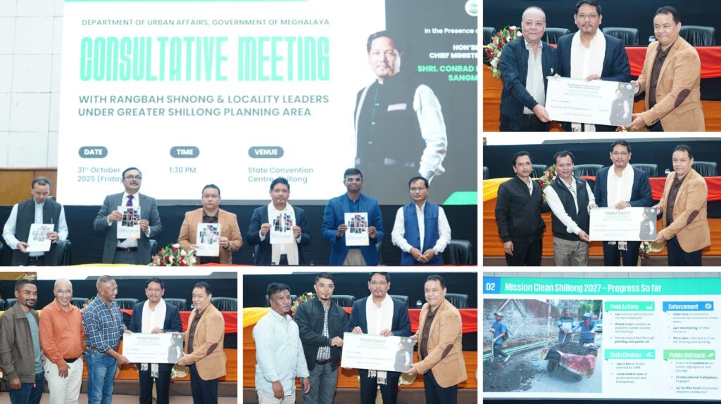 Mission Clean Shillong 2027 Launched to Transform City into a Model of Urban Sustainability