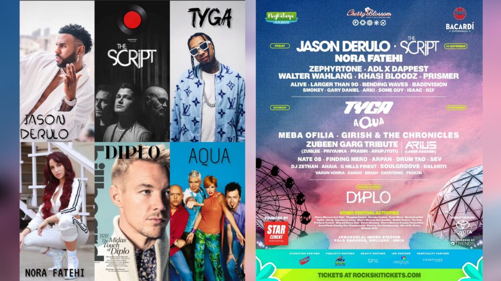 Shillong Cherry Blossom Festival 2025 Line-Up Announced