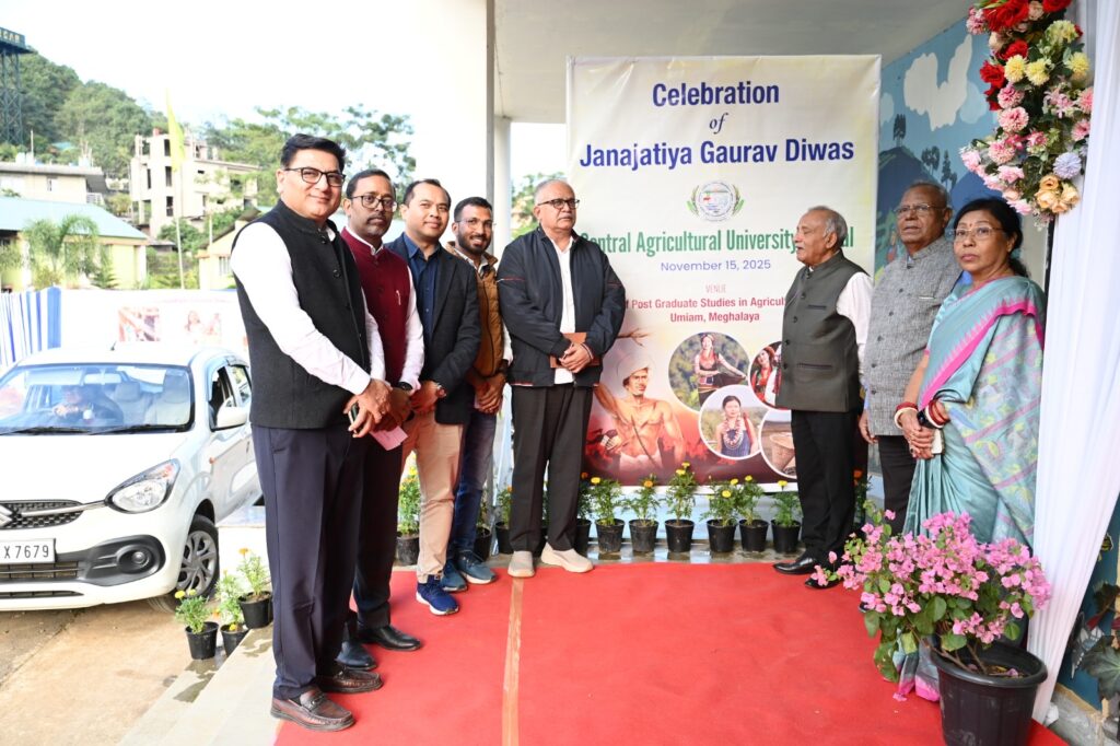 Rakhe ka CAU-CPGSAS, Umïam ïa ka Janjatiya Gaurav Diwas ban kyntiew ki riewlum ha ka kam rep