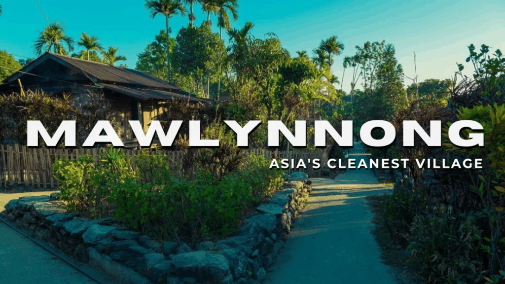 Yn khang ka shnong Mawlynnong ha ka sngi U Blei, ka dei ka sngi leit jingïaseng