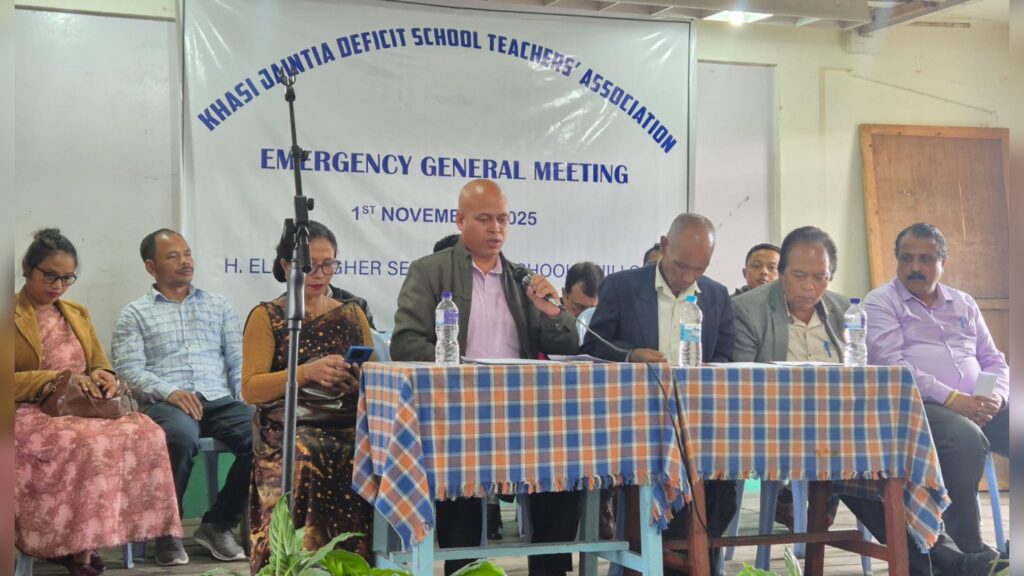 Shimti u Babu Boswell Pala kum u President ba thymmai ka KJDSTA