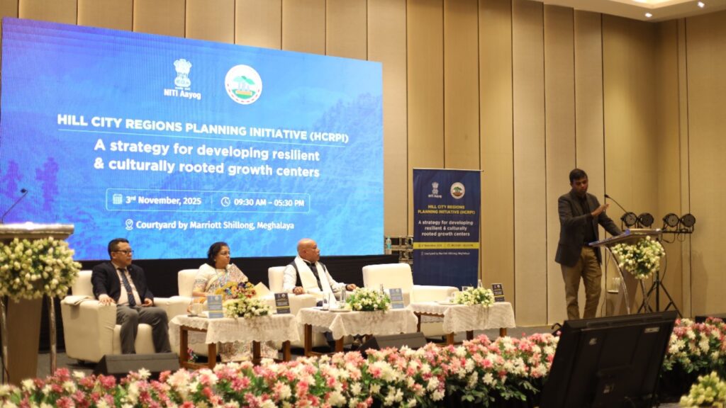 NITI Aayog and Meghalaya Join Hands to Develop Climate-Resilient Hill Cities