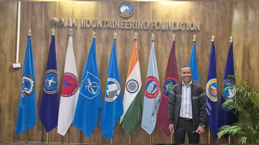Wallambok Lyngdoh Elected to Governing Council of Indian Mountaineering Foundation