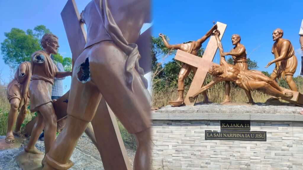 Pynjot ki riew dusmon ïa ki stashu ha ka Syiem jingsuk Calvary