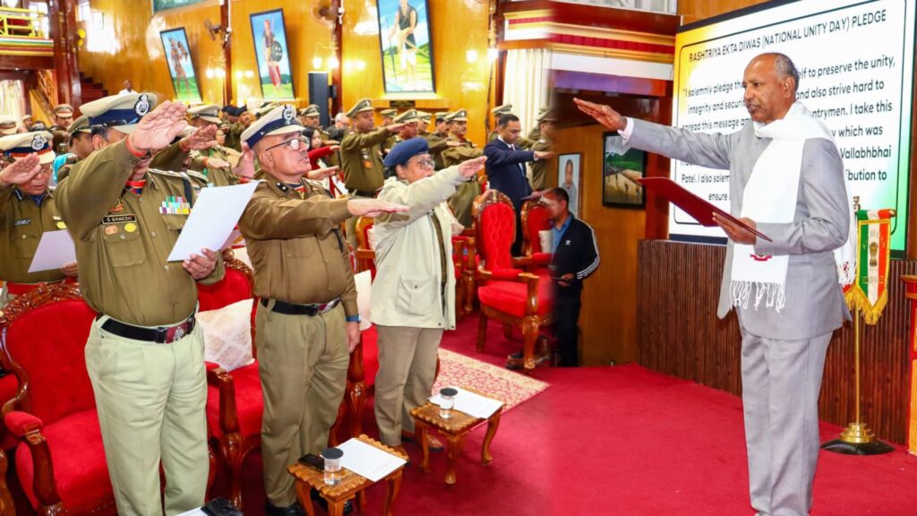 Raj Bhavan Observes Rashtriya Ekta Diwas, Governor Calls for Strengthening National Unity