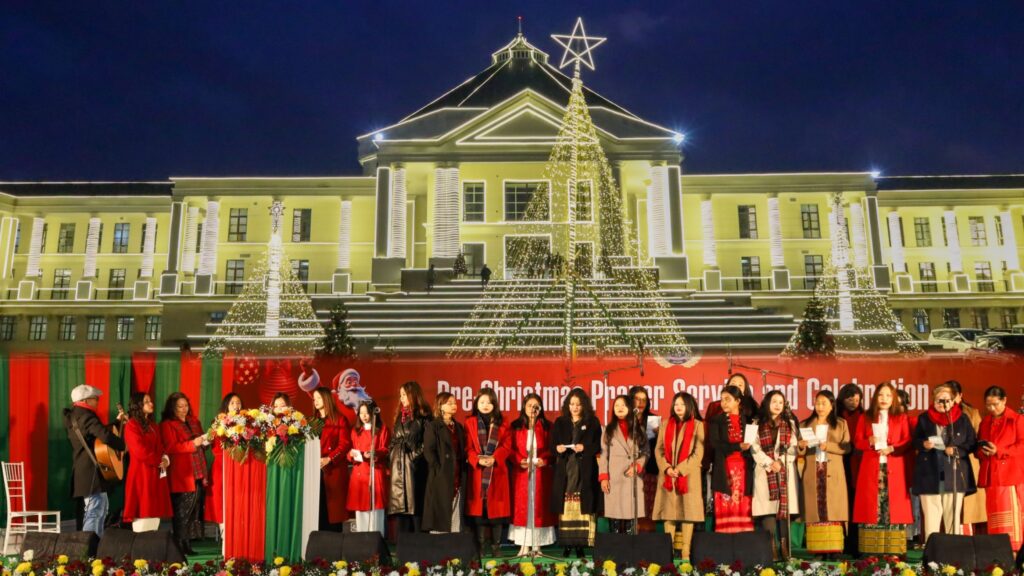 Pre-Christmas Prayer Service Held at New Meghalaya Assembly Complex in Mawdiangdiang