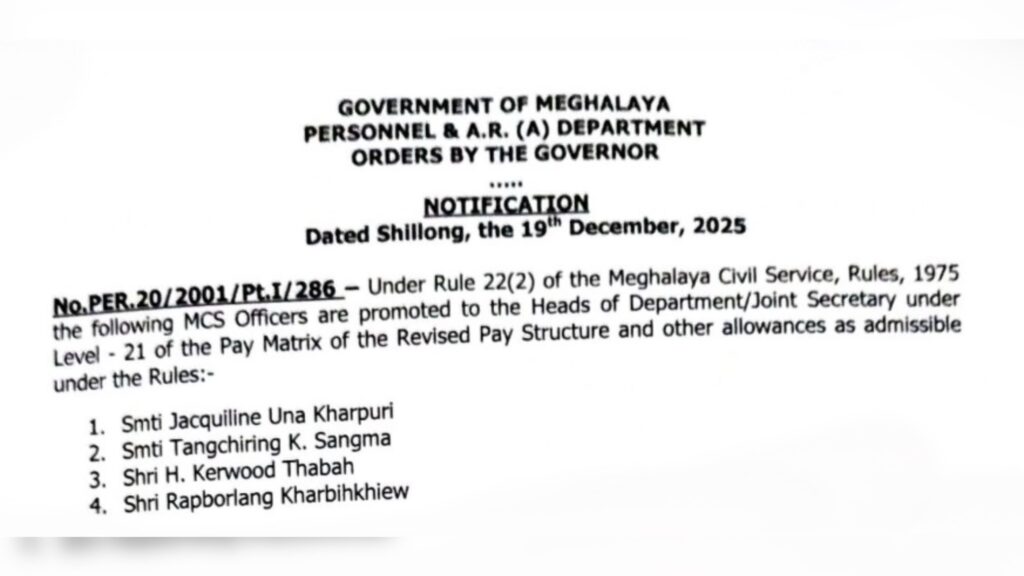 GOVERNOR CLEARS TOP-LEVEL MCS PROMOTIONS