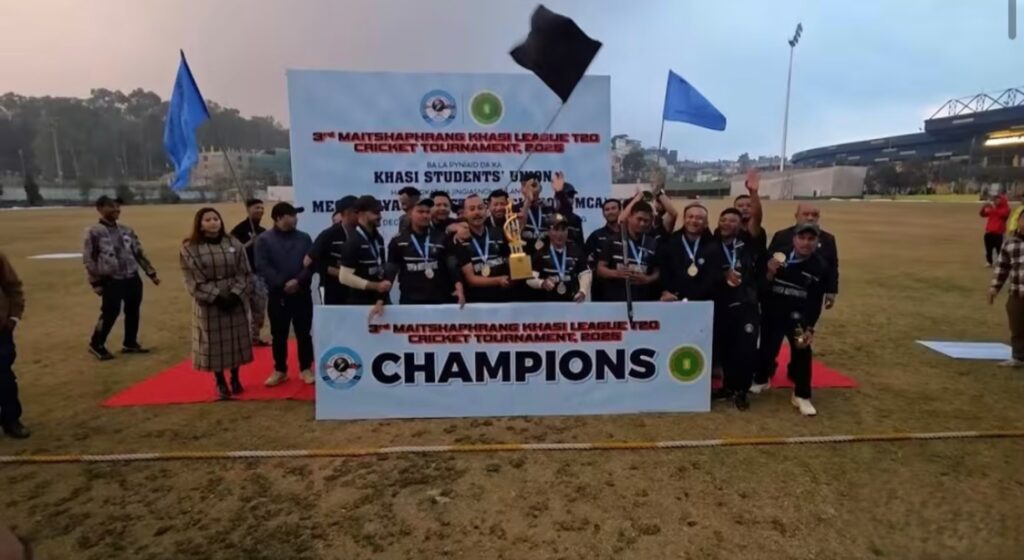 Laduh ka Combine XI Laban Pyllun ha ka Maitshaphrang Khasi League T20 Cricket Tournament