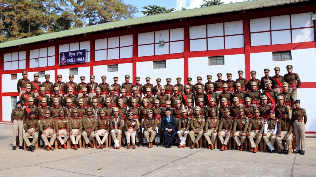 68 Officers Pass Out from NEPA 55th Basic Course; Meghalaya DGP Reviews Parade