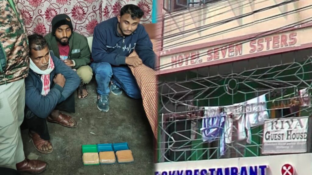 Na Seven Sister Hotel shah kem 3 ngut ki nongkhaïi drok, kurup 42.56 grams u drok