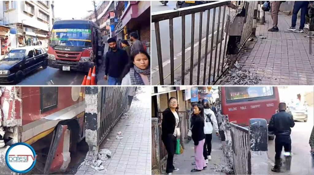 Phiel brake ka Bos Saw ha surok GS Road, leit tynrah ïa ka jingker lynti ïaid kjat