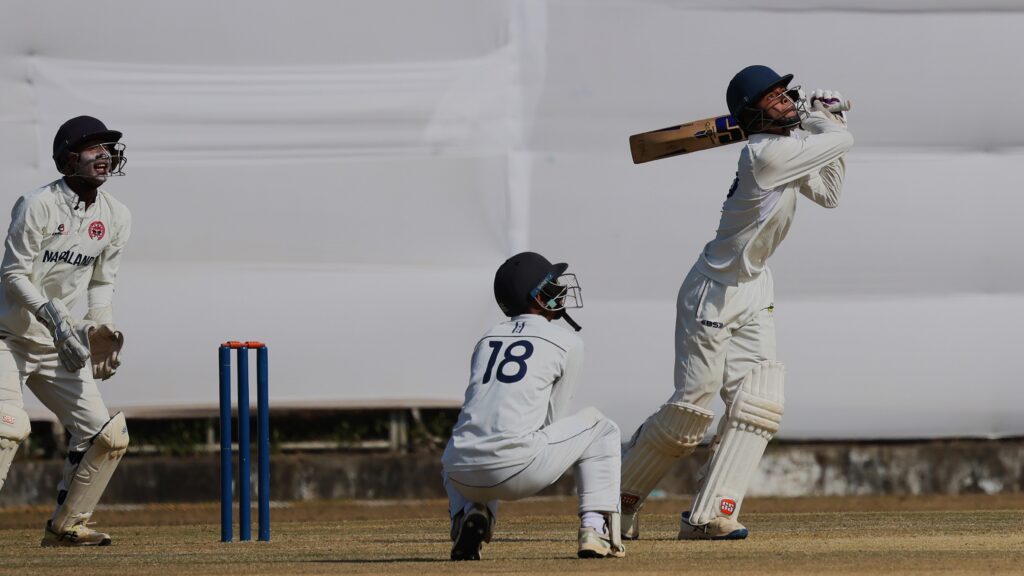 Cooch Behar Trophy 2025-26 : Sublime Narleng makes another century as Meghalaya Dominate Nagaland