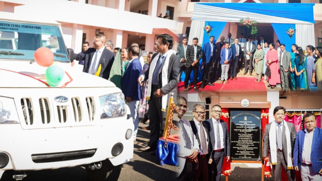 Pahamsyiem EMRS inaugurated and Foundation for Synthetic Athletic Track laid
