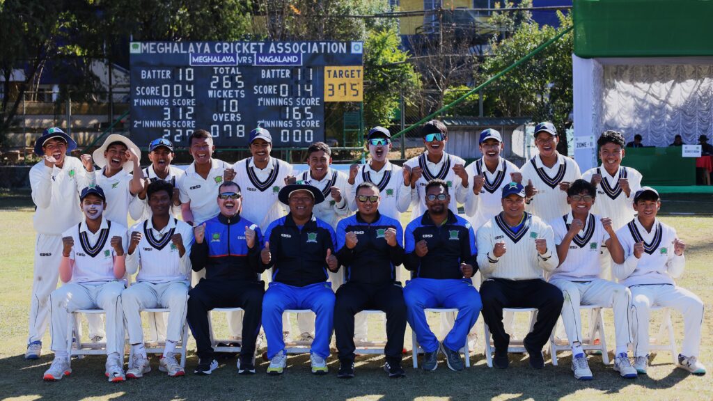 Cooch Behar Trophy 2025-26: Meghalaya seal 109 run victory over Nagaland