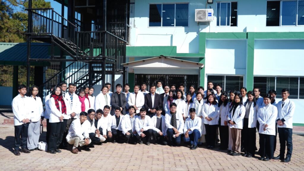 CM Interacts With First Batch of Students at Shillong Medical College